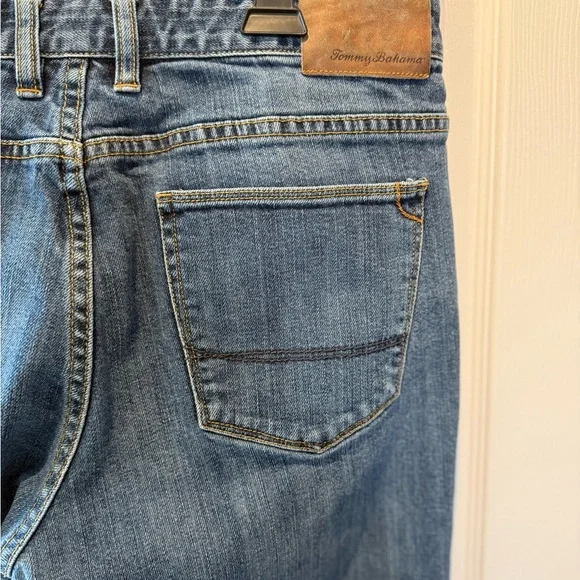 Tommy Bahama Vintage Jeans Men 33x30* Medium Wash Stretch Straight Comfort Fit - Picture 4 of 11